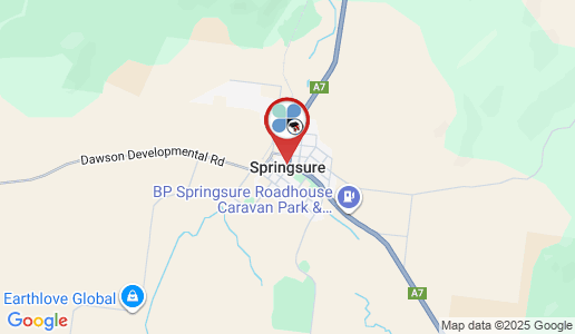 Springsure google map