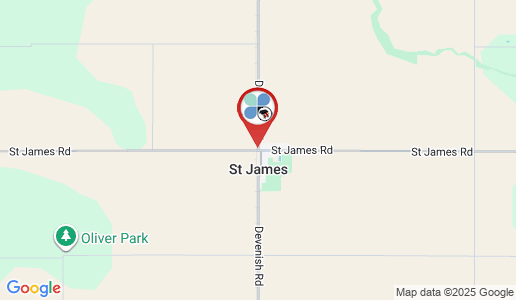 St James google map