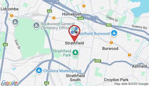 Strathfield google map