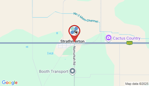 Strathmerton google map