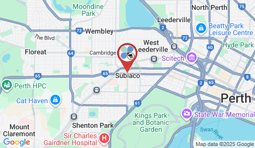 Subiaco google map