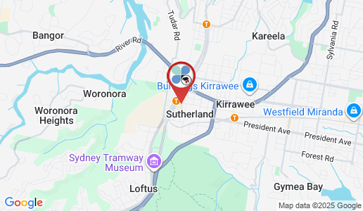 Sutherland google map