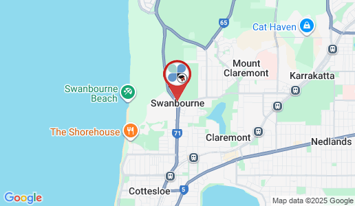 Swanbourne google map