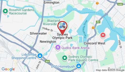 Sydney Olympic Park google map