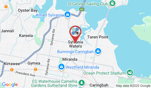 Sylvania Waters google map