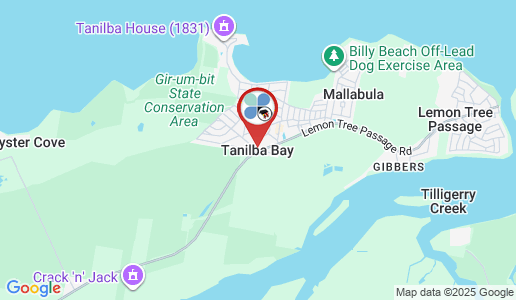 Tanilba Bay google map