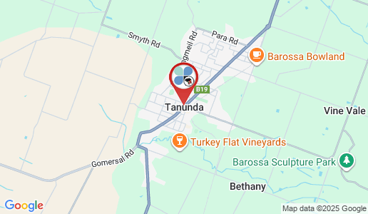 Tanunda google map