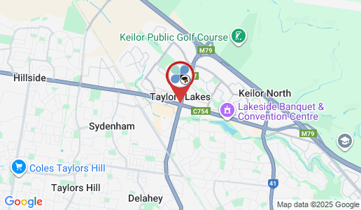 Taylors Lakes google map
