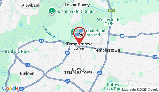 Templestowe Lower google map
