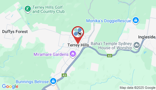 Terrey Hills google map