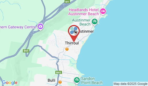 Thirroul google map