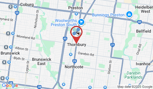Thornbury google map