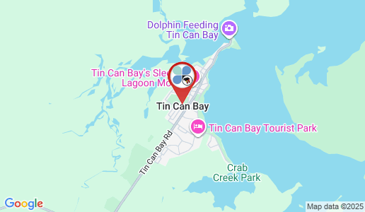 Tin Can Bay google map