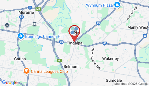 Tingalpa google map