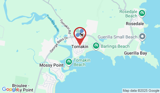 Tomakin google map