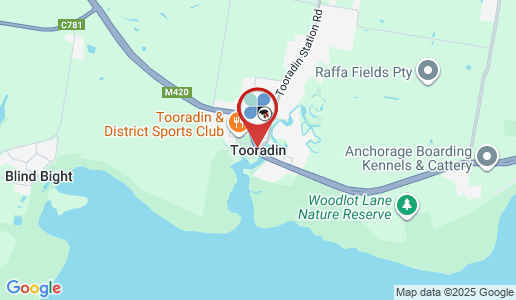 Tooradin google map