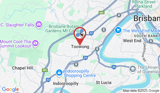 Toowong google map
