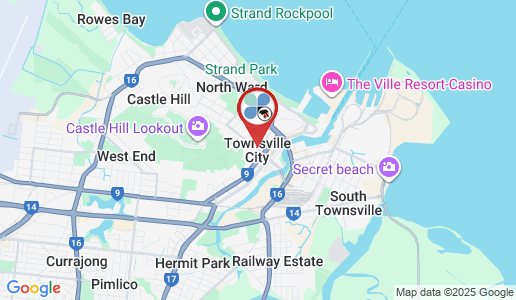 Townsville google map