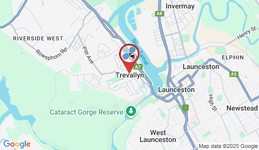 Trevallyn google map