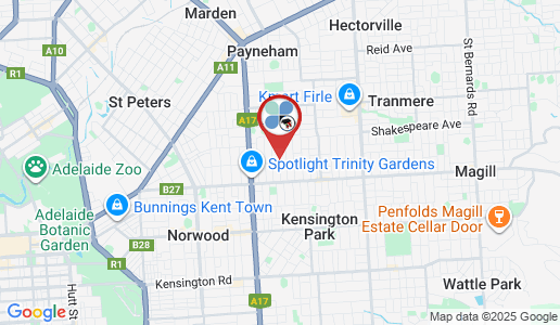 Trinity Gardens google map