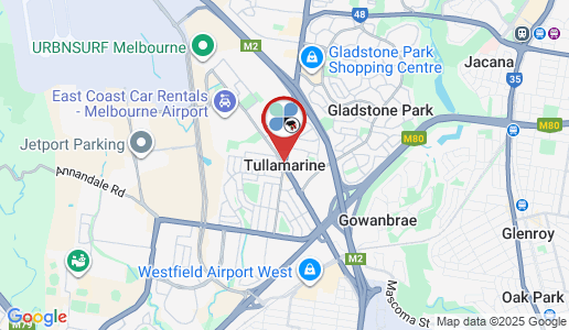 Tullamarine google map