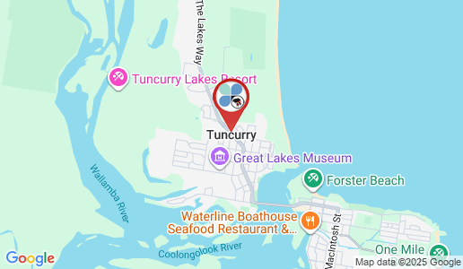 Tuncurry google map