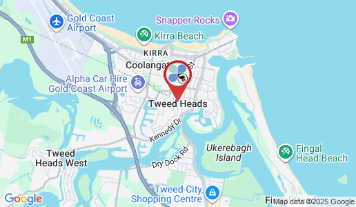 Tweed Heads google map