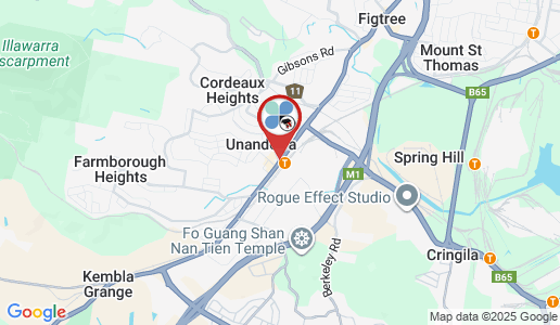 Unanderra google map