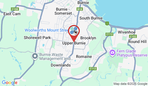 Upper Burnie google map