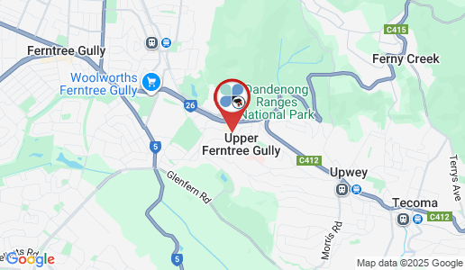 Upper Ferntree Gully google map