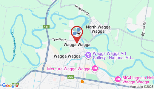 Wagga Wagga google map