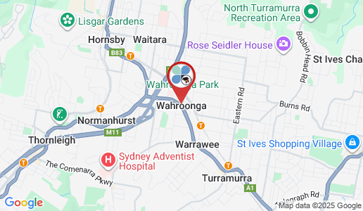 Wahroonga google map
