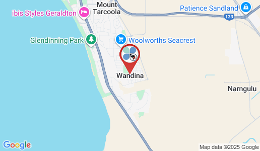 Wandina google map