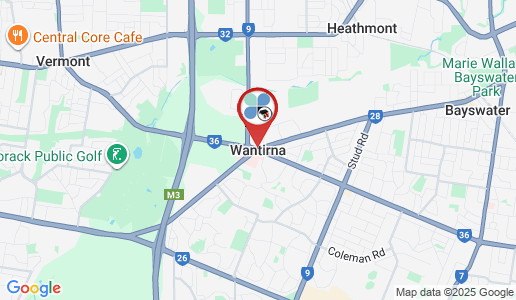 Wantirna google map