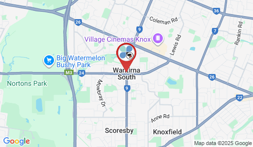 Wantirna South google map