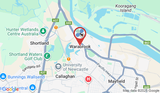 Warabrook google map