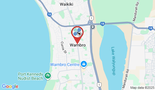Warnbro google map