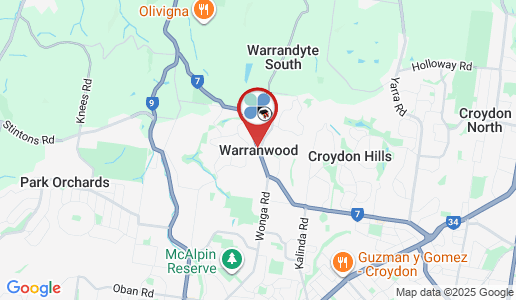 Warranwood google map