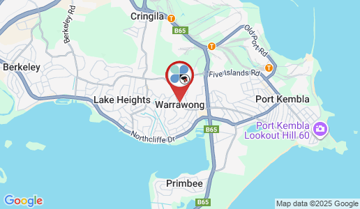 Warrawong google map