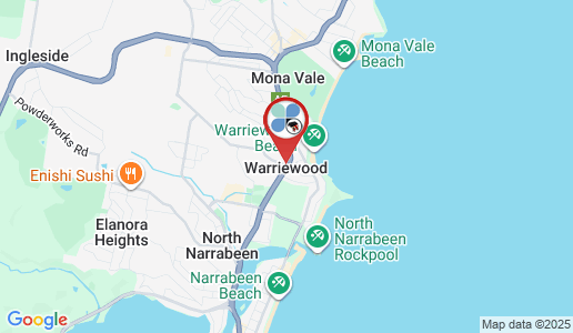 Warriewood google map