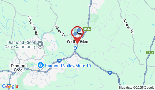 Wattle Glen google map