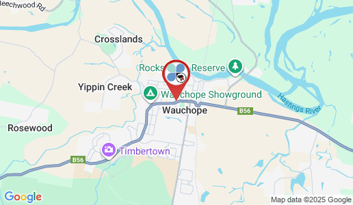 Wauchope google map
