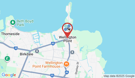 Wellington Point google map