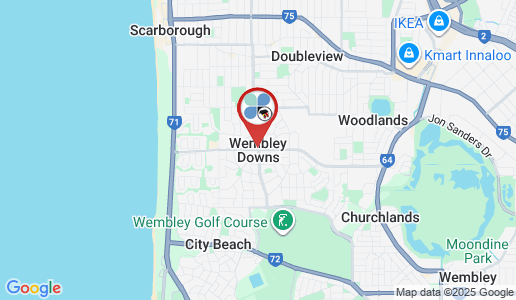 Wembley Downs google map