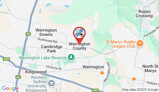 Werrington County google map