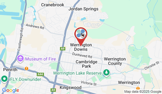 Werrington Downs google map