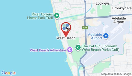 West Beach google map