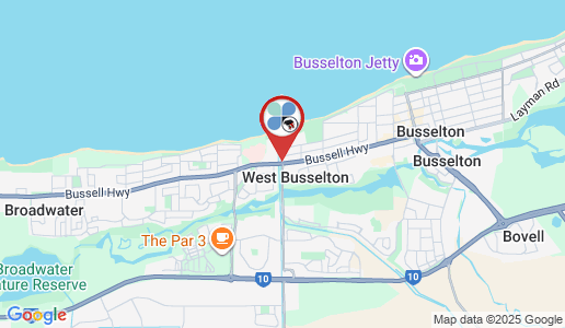 West Busselton google map