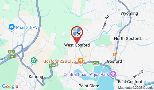 West Gosford google map