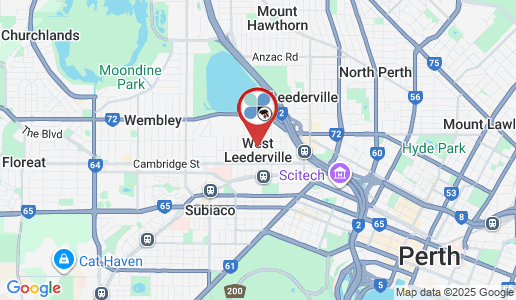 West Leederville google map